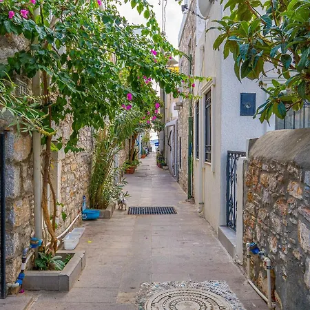 Historical Stone House At Bodrum City Center מוגלה